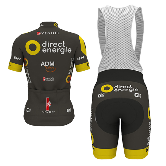 Abbigliamento Direct Energie 2017 Manica Corta e Pantaloncino Con Bretelle marrone - Clicca l'immagine per chiudere